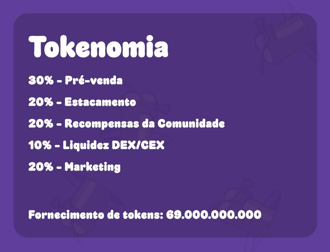 estrutura de tokenomics